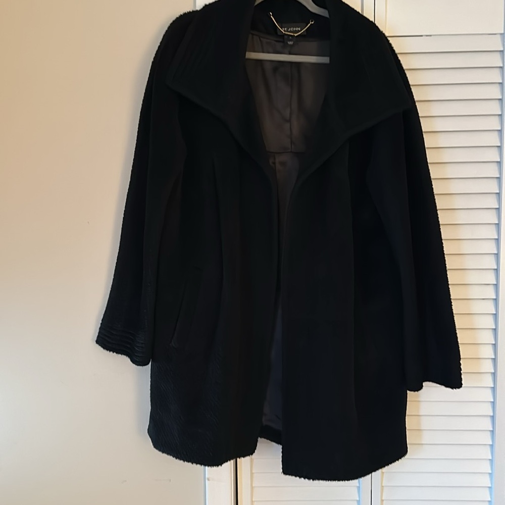 St.John black coat